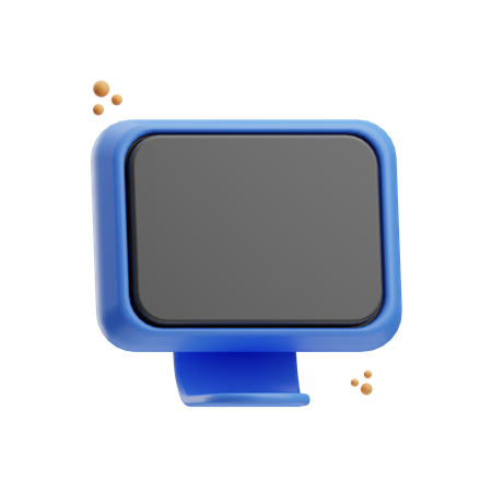 Desktop  3D Icon