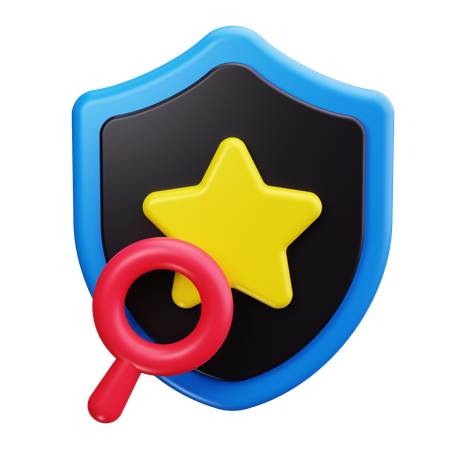 Detective Badge  3D Icon