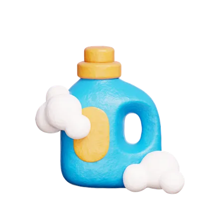 Detergent Bottle  3D Icon