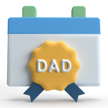 Dia del padre  3D Icon