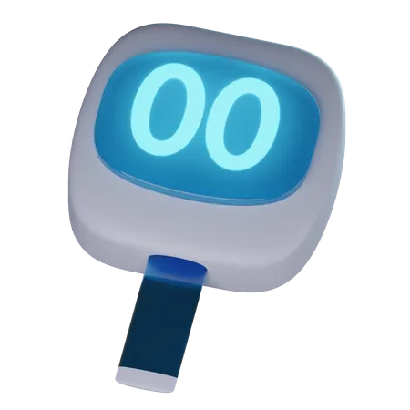 Diabetes Tester  3D Icon