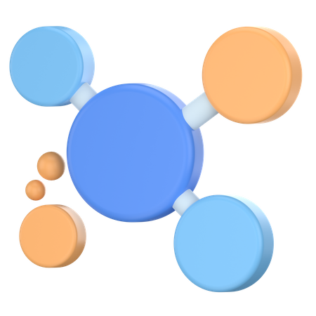 Diagrama de aranha  3D Icon