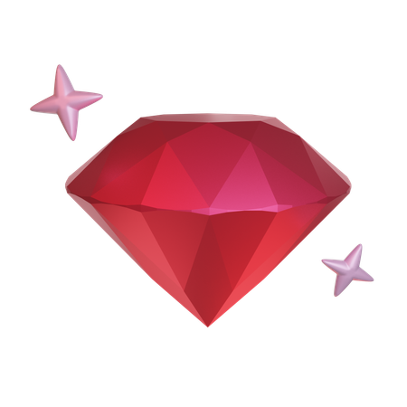 Diamante  3D Icon