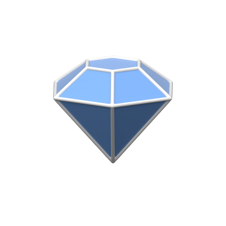 Diamante  3D Icon