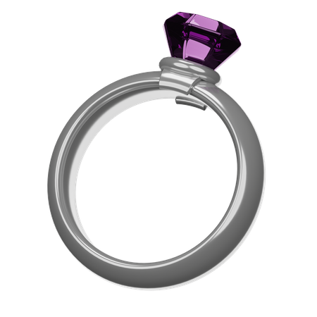 Diamond Ring  3D Icon