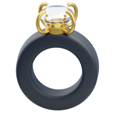 Diamond Ring  3D Icon