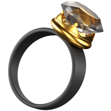 Diamond Ring  3D Icon