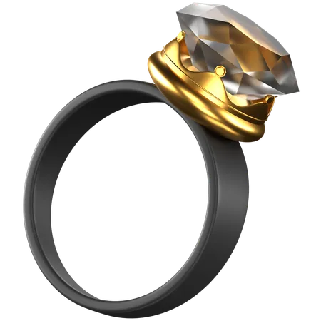 Diamond Ring  3D Icon