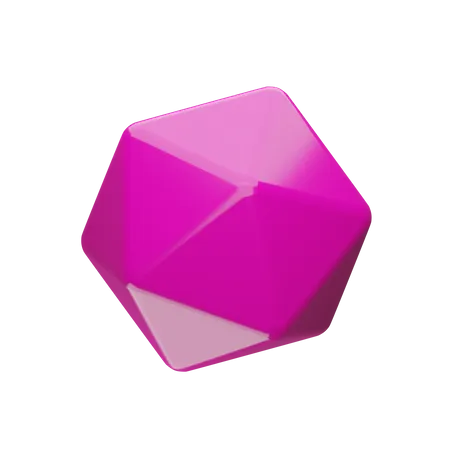 Diamond Shape  3D Illustration