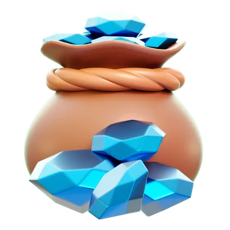 Diamonds  3D Icon