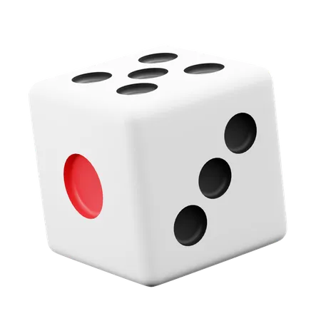 Dice Cube  3D Icon