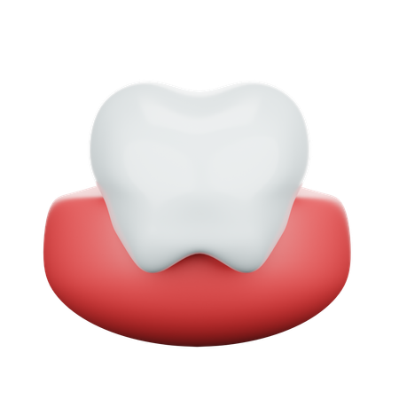 Diente molar  3D Icon