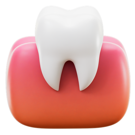 Diente molar  3D Icon