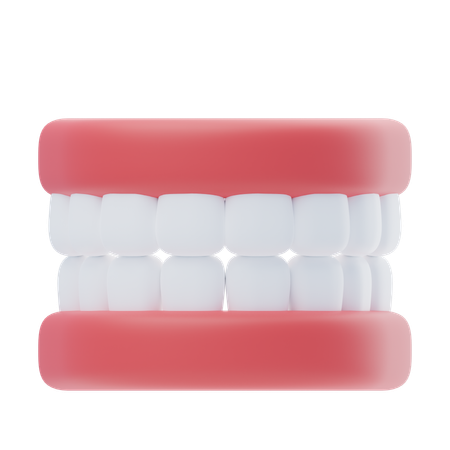 Dientes  3D Icon