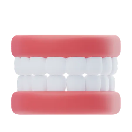 Dientes  3D Icon