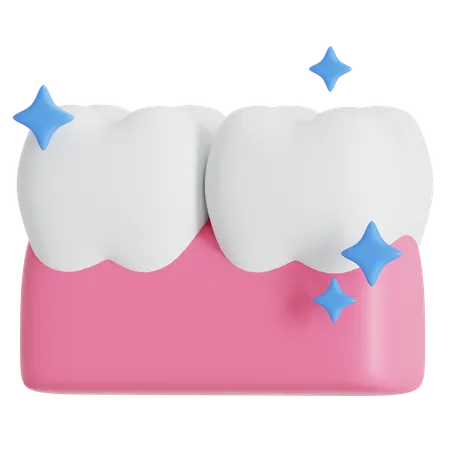 Dientes  3D Icon