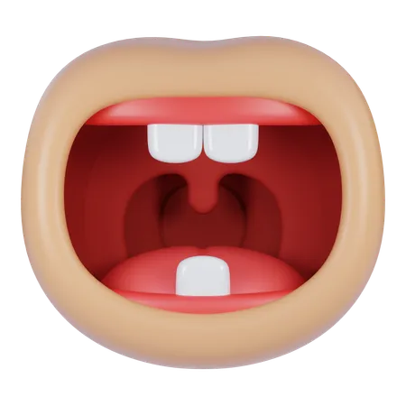 Dientes de bebé  3D Icon