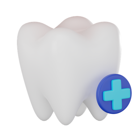 Dientes protegidos  3D Icon