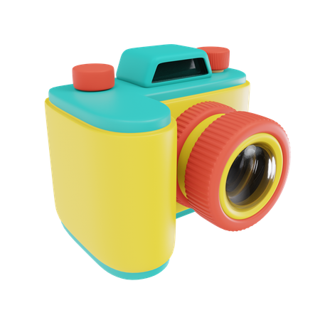 Digital Camera  3D Icon