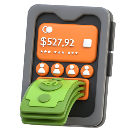 Digital Wallet  3D Icon