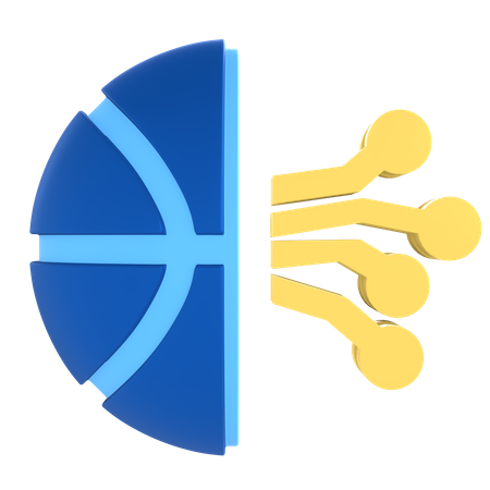 Digitalization  3D Icon