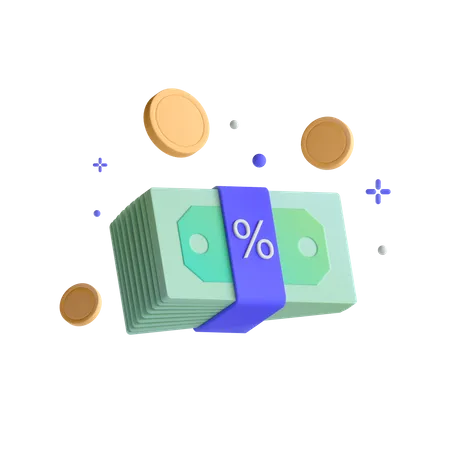 Dinero  3D Illustration