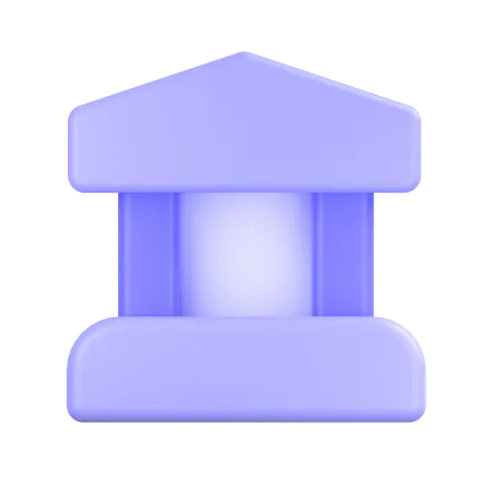 Banco  3D Icon