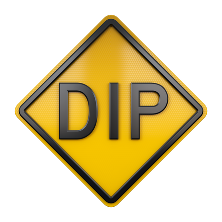 Dip Sign  3D Icon