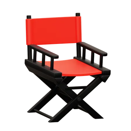 Chaise de réalisateur  3D Icon