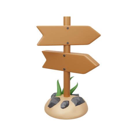 Directions  3D Icon