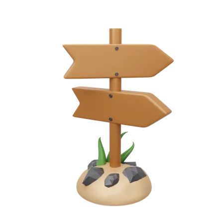 Directions  3D Icon