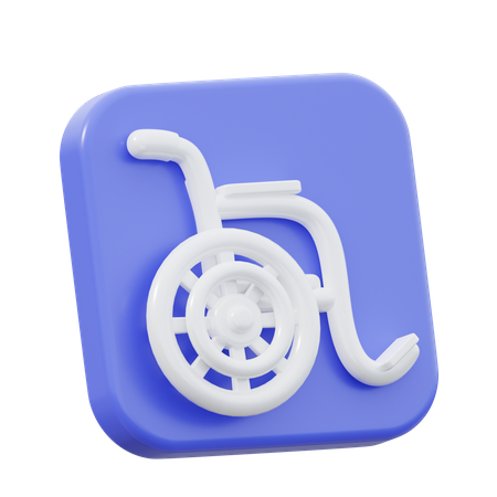 Disability  3D Icon