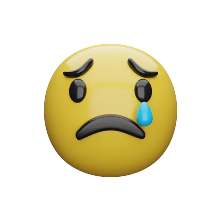 Disappointed Emoji  3D Emoji