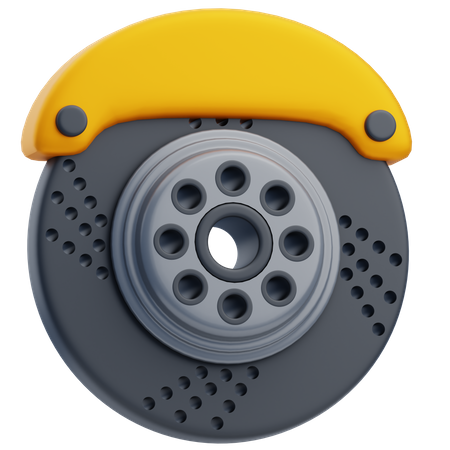 Disc Brake  3D Icon