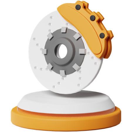 Disc Brake  3D Icon