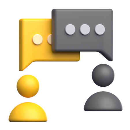 Discussion  3D Icon