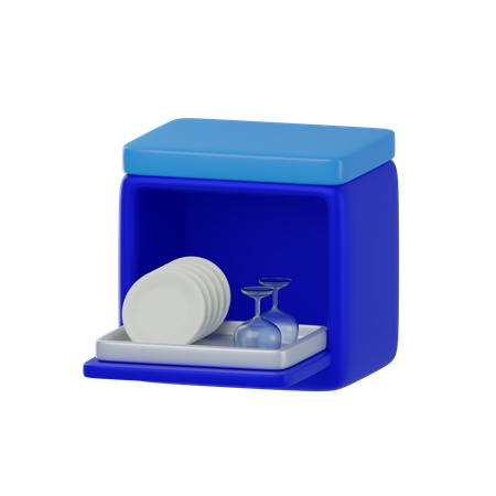 Dishwasher  3D Icon