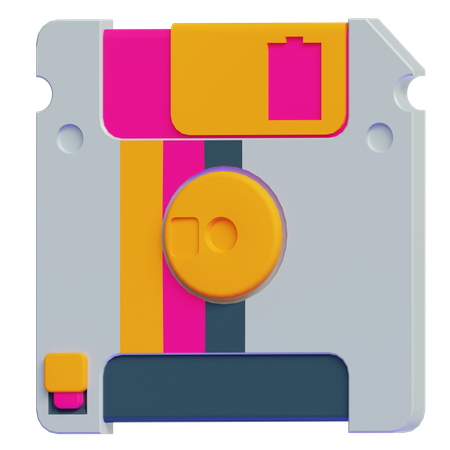 Diskette  3D Icon