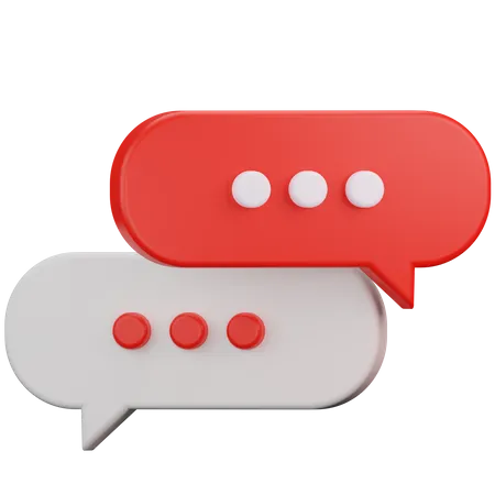 Diskussion  3D Icon