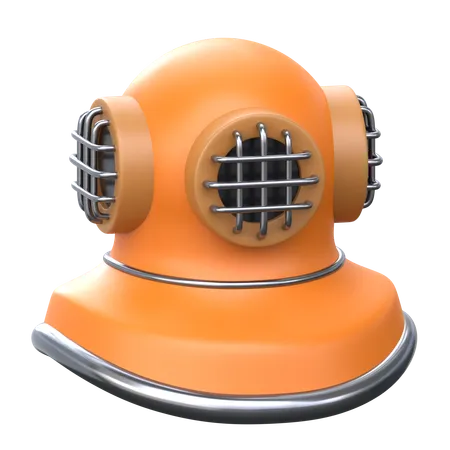 Diving Helmet  3D Icon