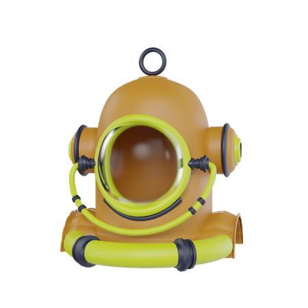 Diving Helmet  3D Icon