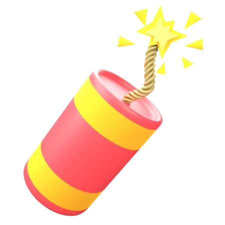 Diwali Crackers  3D Icon