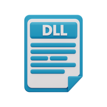 Dll file  3D Icon