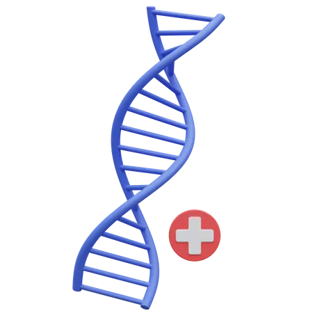 Dna Chromosome  3D Icon