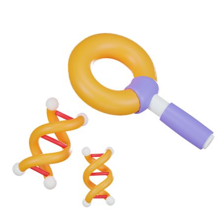 Dna Research  3D Icon