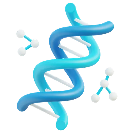 Dna Strand  3D Icon