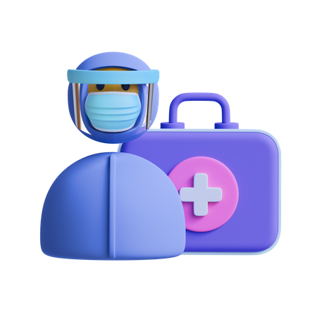 Doctor Kit  3D Icon