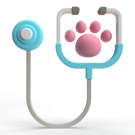 Médico de mascotas  3D Icon