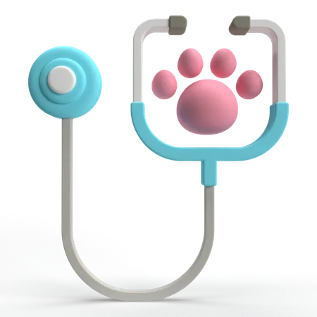 Médico de mascotas  3D Icon