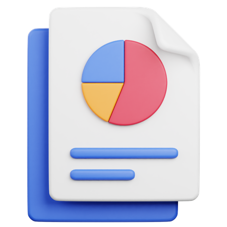 Document  3D Icon